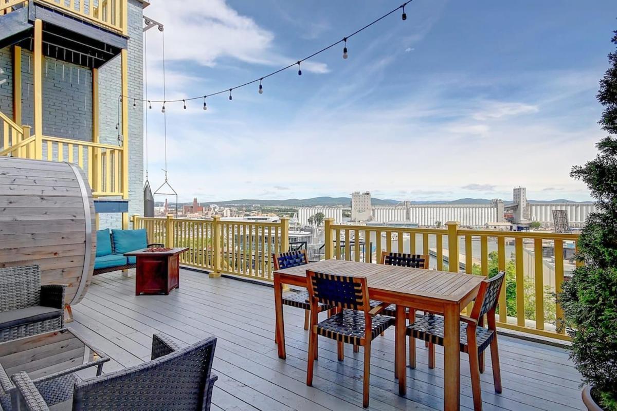 Apartamento North House - Des Remparts- 2-Bed With Great Views, Terrace Ciudad de Quebec Exterior foto
